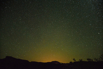 Starry night in Patagonia