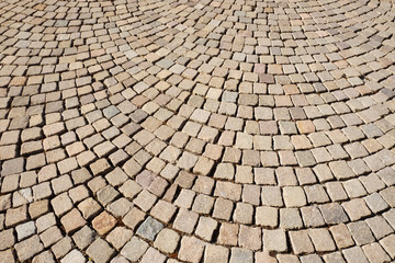 Abstract background of a paved road