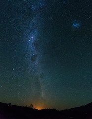 Fototapeta na wymiar Milky way seen from Patagonia