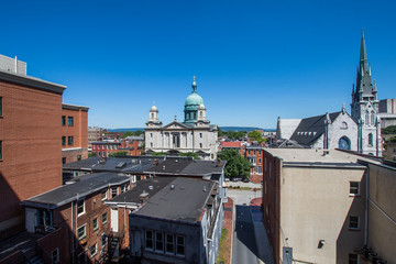 Historic Buildings Surrounding the Pennsylvania State Capitol in Harrisburg, Pennsylvania