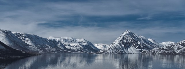 Fototapeta na wymiar Altafjord, Nordland, Norvège