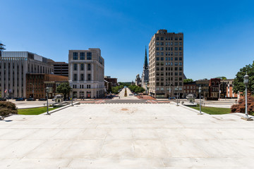 The Pennsylvania State Capitol and Park in Harrisburg, Pennsylvania