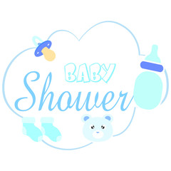 Baby shower background