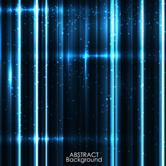 Background image with light blue flares.