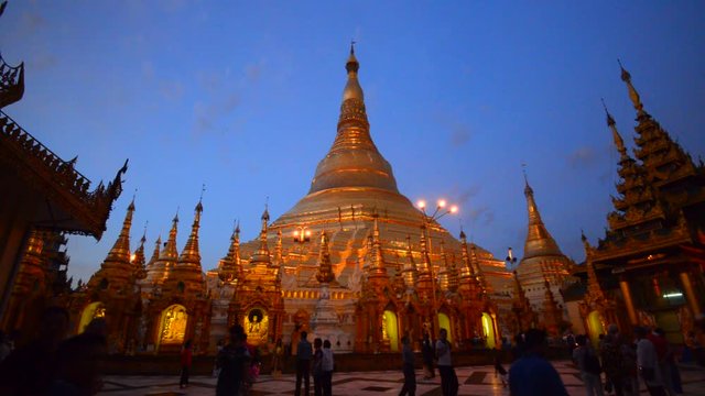 Shwedagon Pagoda is one of the most famous tourist destinations and one of the most beautiful pagodas in Yangon