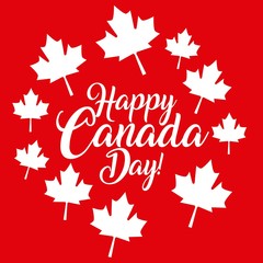 happy canada day card