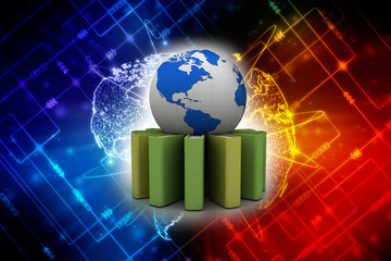 3d rendering students education book
