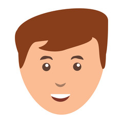 cartoon man icon