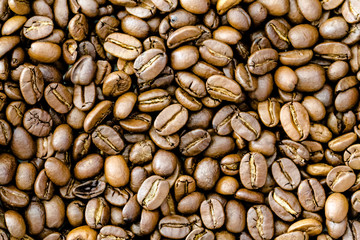 Coffee Beans Close Up