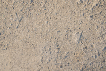 Closeup limestone rock face showing weathered strata Geology walpaper or background