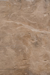 Closeup limestone rock face showing weathered Rock geology walpaper or background