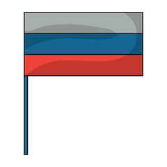 Russia flag design