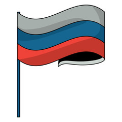 Russia flag design