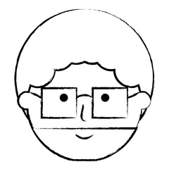 cartoon man icon