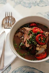 Beef stew with tomato