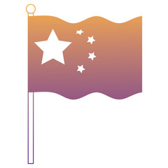 China flag design