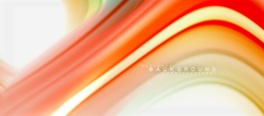 Rainbow fluid colors abstract background twisted liquid design, colorful marble or plastic wavy texture backdrop, multicolored template for business or technology presentation or web brochure cover