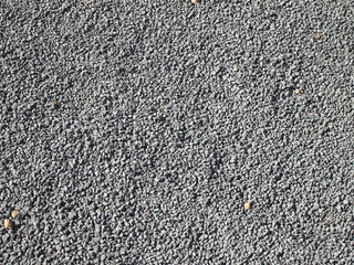 Lots of little gray gravel rocks