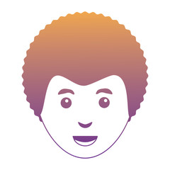 cartoon man icon