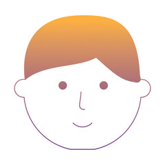 cartoon boy icon