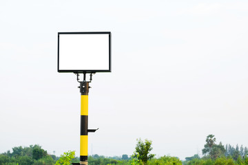 Blank square label photo frame modern interior design with copy space for text or image.