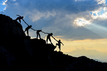 cooperation, synergy and teamwork