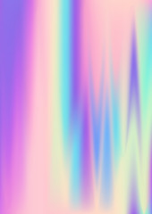 Holographic fluid colors gradient texture vector dynamic background.