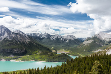 Naklejka na ściany i meble Canadian Rockies Canada Banff National Park