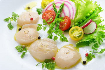 ホタテのカルパッチョ