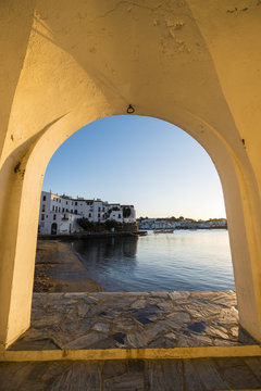 The fishing village of Cadaques is one of the most visited tourist destinations on the Costa Brava in the province of Girona in Catalonia Spain