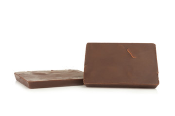 chocolate isolated on white background
