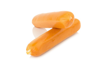 sausage isolated on white background
