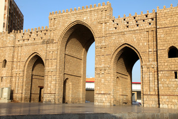 baab makkah gate in jeddah al balad historical place Jeddah Saudi Arabia 