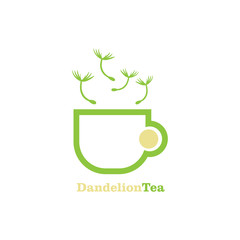 dandelion icon. dandelion logo vector illustration eps 10.