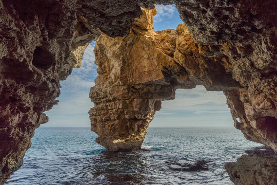 Mouth of the Sea Caves, Cala Moraig