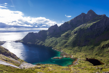Obraz premium Lofoten Norway Scandinavia
