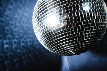 A Mirror disco ball