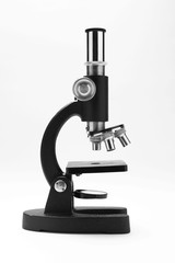 old scientific microscope