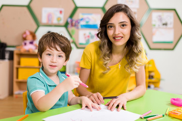 Fototapeta premium Preschool