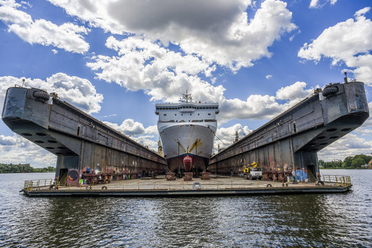 Ship built in the shipyard in Poland.