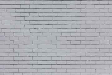 White painted horizontal stone bricks wall pattern texture background