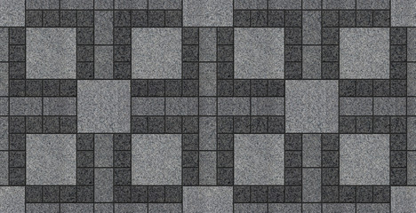 Marble patterned paving tiles seamless texture map