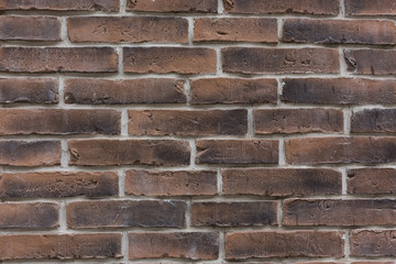 old dirty brown bricks wall pattern texture background