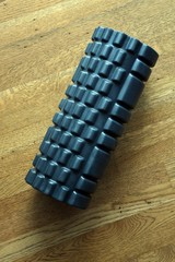 stretching with foam roller