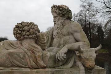 Obraz premium łazienki królewski