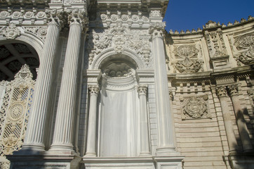 Antique Column of Dolmabahce Palace