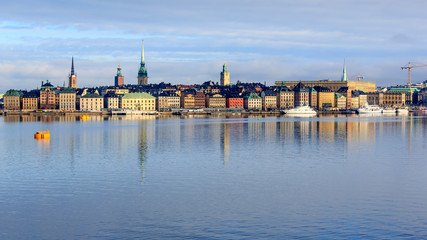 Summer morning in Stockholm Old Town, Gamla Stan, Sweden