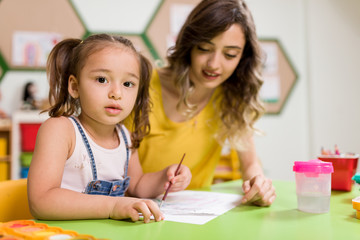 Fototapeta premium Preschool