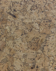 Closed up of brown cork wood board abstractpattern texture background
