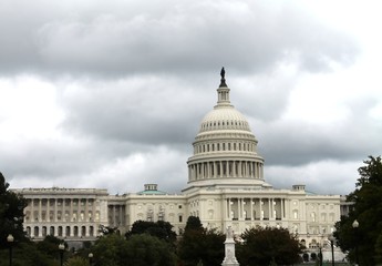 Naklejka premium Capitol Hill, Washington DC